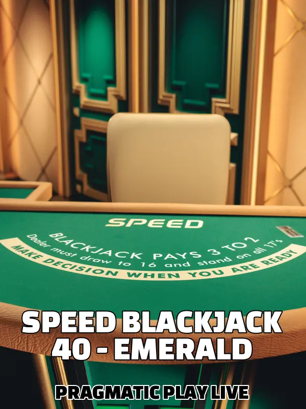 Speed Blackjack 40 - Emerald